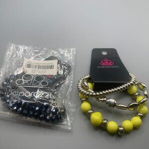 4ct Paparazzi Stretch Bracelets NEW ON PACKAGE